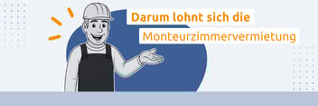 darum lohnt sich die Vermietung von Monteurzimmern