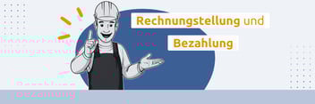 rechnungstellung und bezahlung bei monteurzimmern