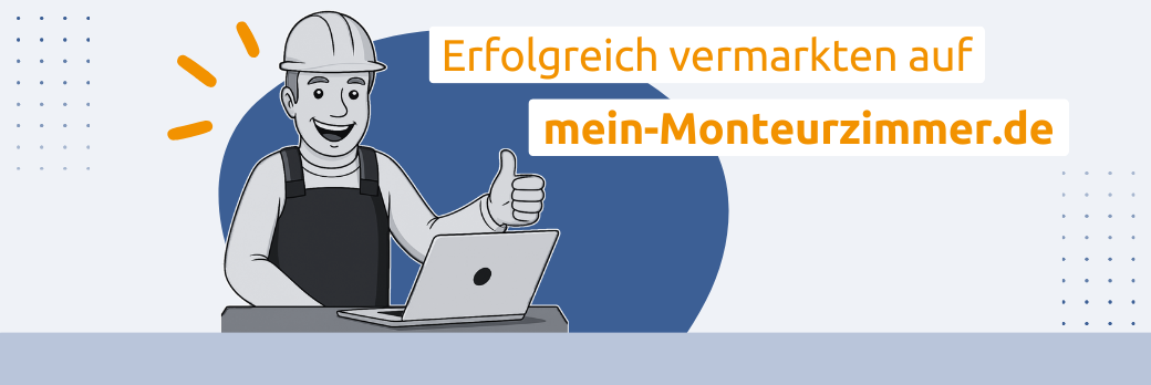 Monteurzimmer erfolgreich vermarkten auf mein-Monteurzimmer.de