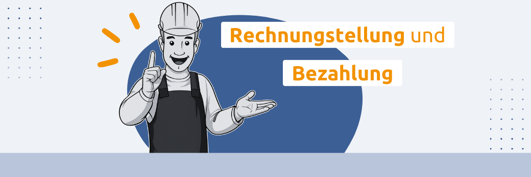 rechnungstellung und bezahlung bei monteurzimmern